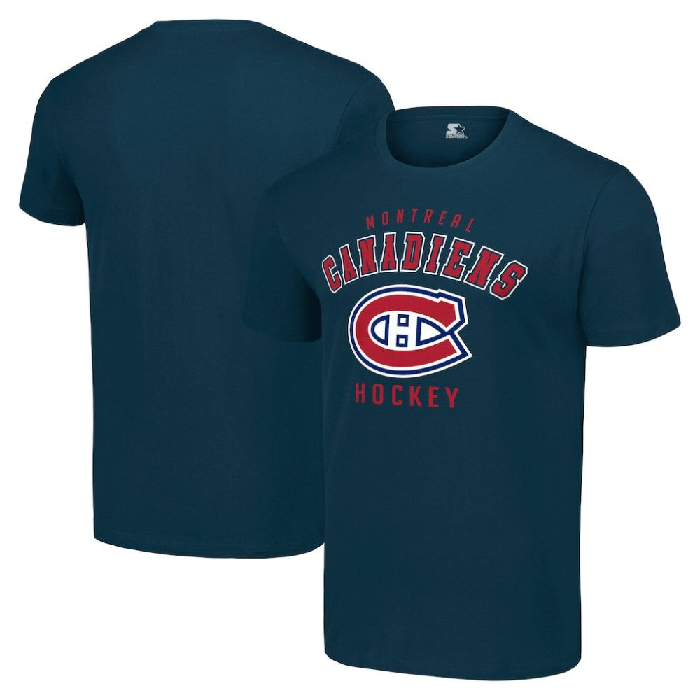 Montreal Canadiens Starter Logo T-Shirt - Navy T-shirts