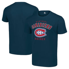 Montreal Canadiens Starter Logo T-Shirt - Navy T-shirts