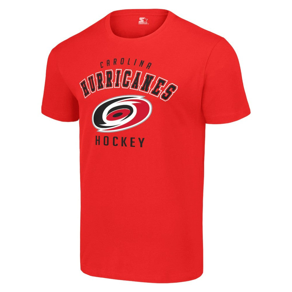 Carolina Hurricanes Starter Logo T-Shirt - Red T-shirts