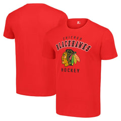 Chicago Blackhawks Starter Logo T-Shirt - Red T-shirts
