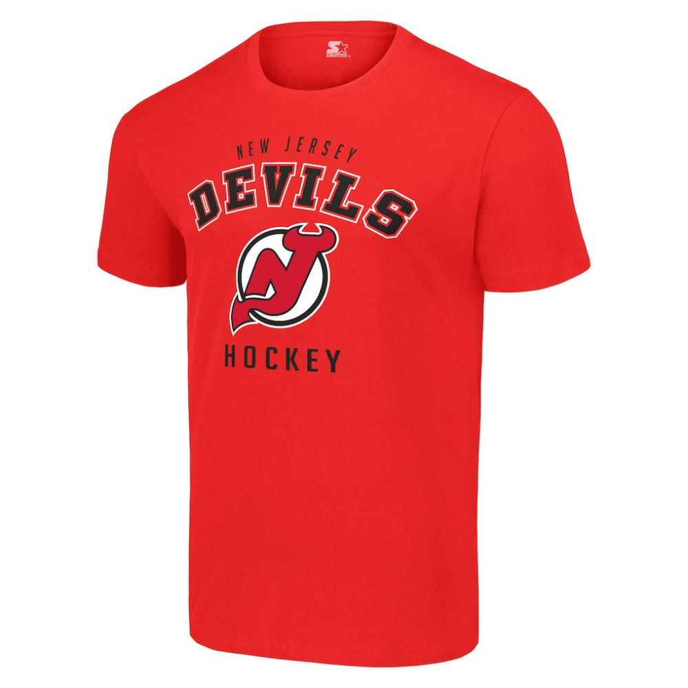 New Jersey Devils Starter Logo T-Shirt - Red T-shirts