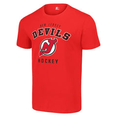 New Jersey Devils Starter Logo T-Shirt - Red T-shirts