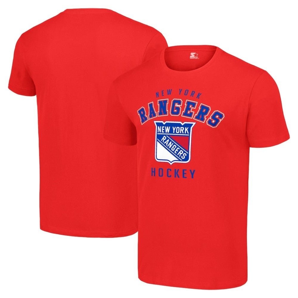 New York Rangers Starter Logo T-Shirt - Red T-shirts