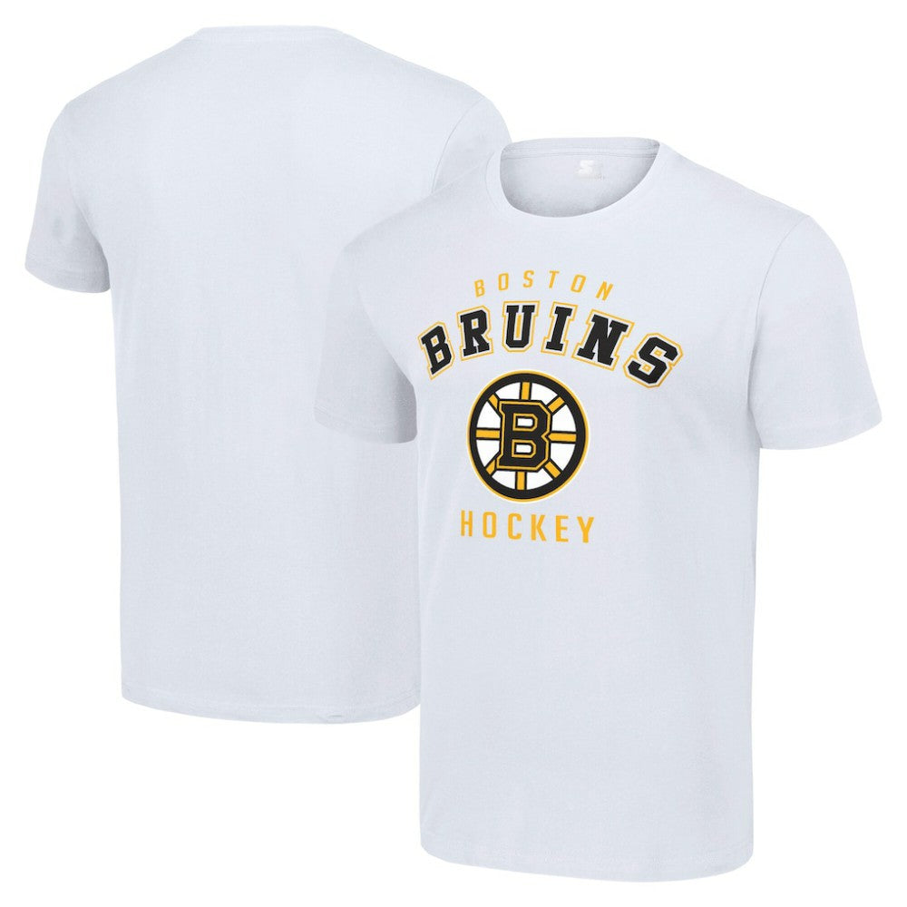 Boston Bruins Starter Logo T-Shirt - White T-shirts