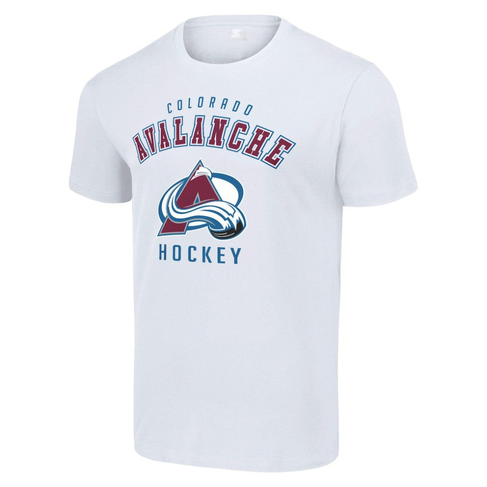 Colorado Avalanche Starter Logo T-Shirt - White T-shirts