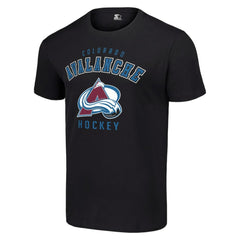 Colorado Avalanche Starter Logo T-Shirt - Black T-shirts