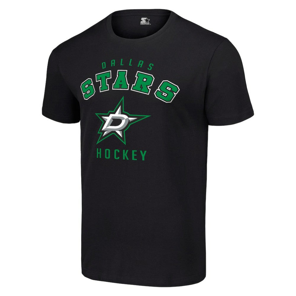 Dallas Stars Starter Logo T-Shirt - Black T-shirts