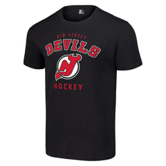 New Jersey Devils Starter Logo T-Shirt - Black T-shirts
