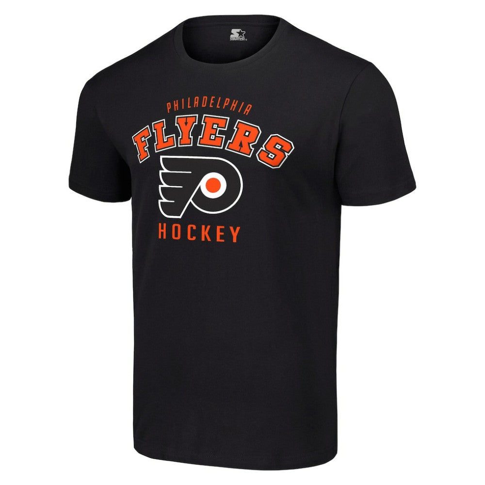 Philadelphia Flyers Starter Logo T-Shirt - Black T-shirts