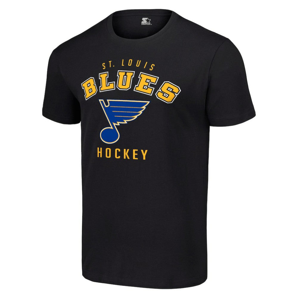 St. Louis Blues Starter Logo T-Shirt - Black T-shirts
