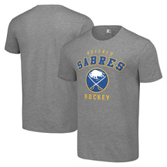 Buffalo Sabres Starter Logo T-Shirt - Heather Gray T-shirts