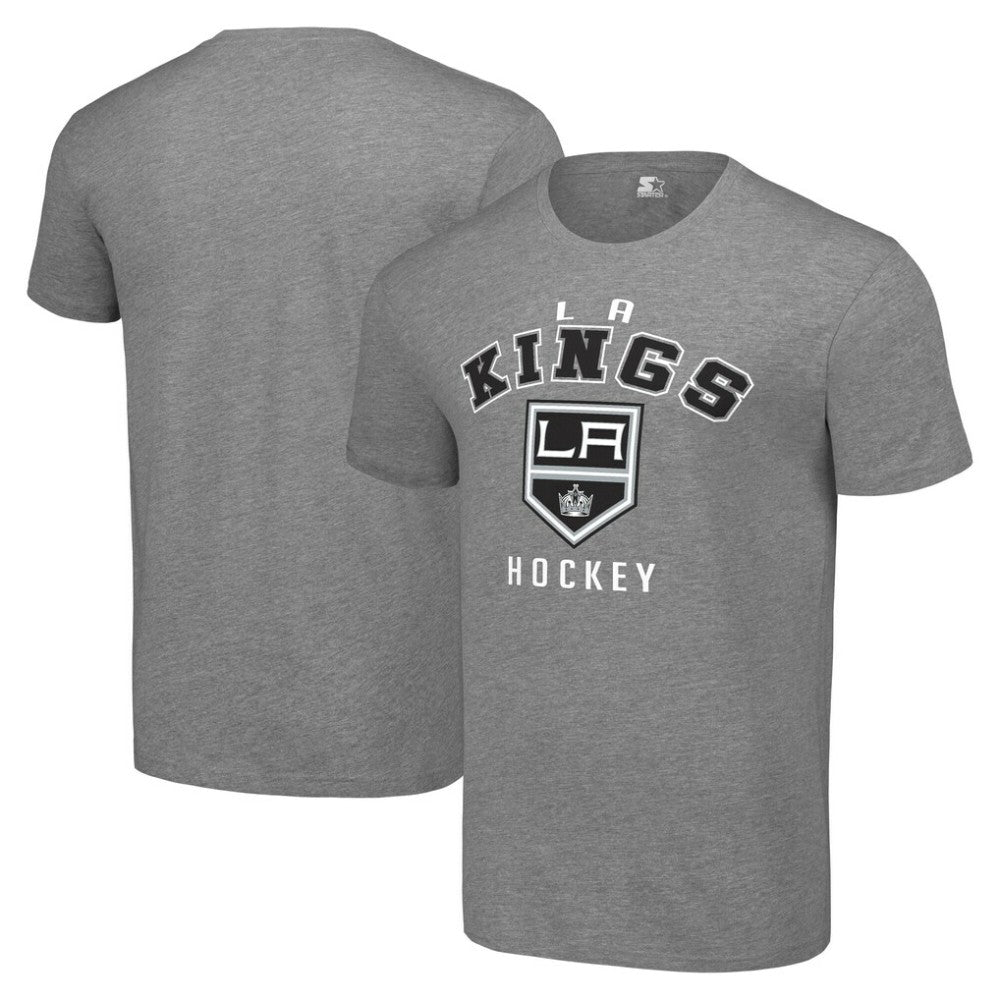 Los Angeles Kings Starter Logo T-Shirt - Heather Gray T-shirts