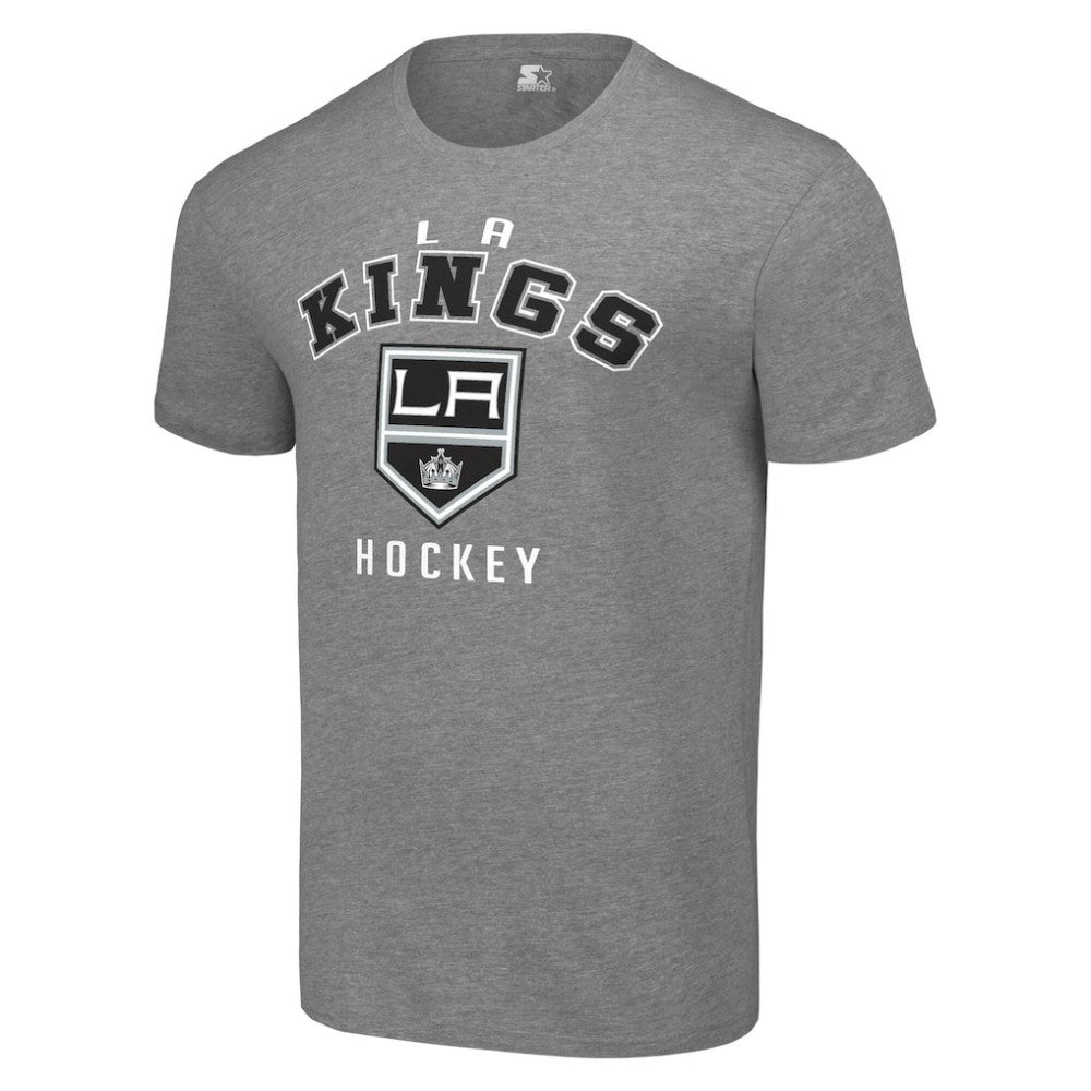 Los Angeles Kings Starter Logo T-Shirt - Heather Gray T-shirts