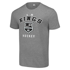Los Angeles Kings Starter Logo T-Shirt - Heather Gray T-shirts