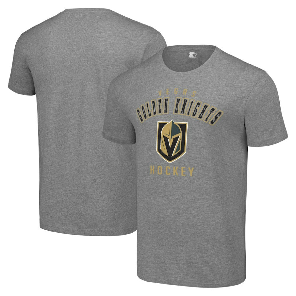 Vegas Golden Knights Starter Logo T-Shirt - Heather Gray T-shirts