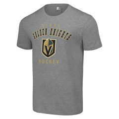 Vegas Golden Knights Starter Logo T-Shirt - Heather Gray T-shirts