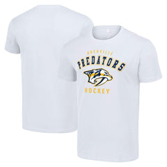 Nashville Predators Starter Logo T-Shirt - White T-shirts