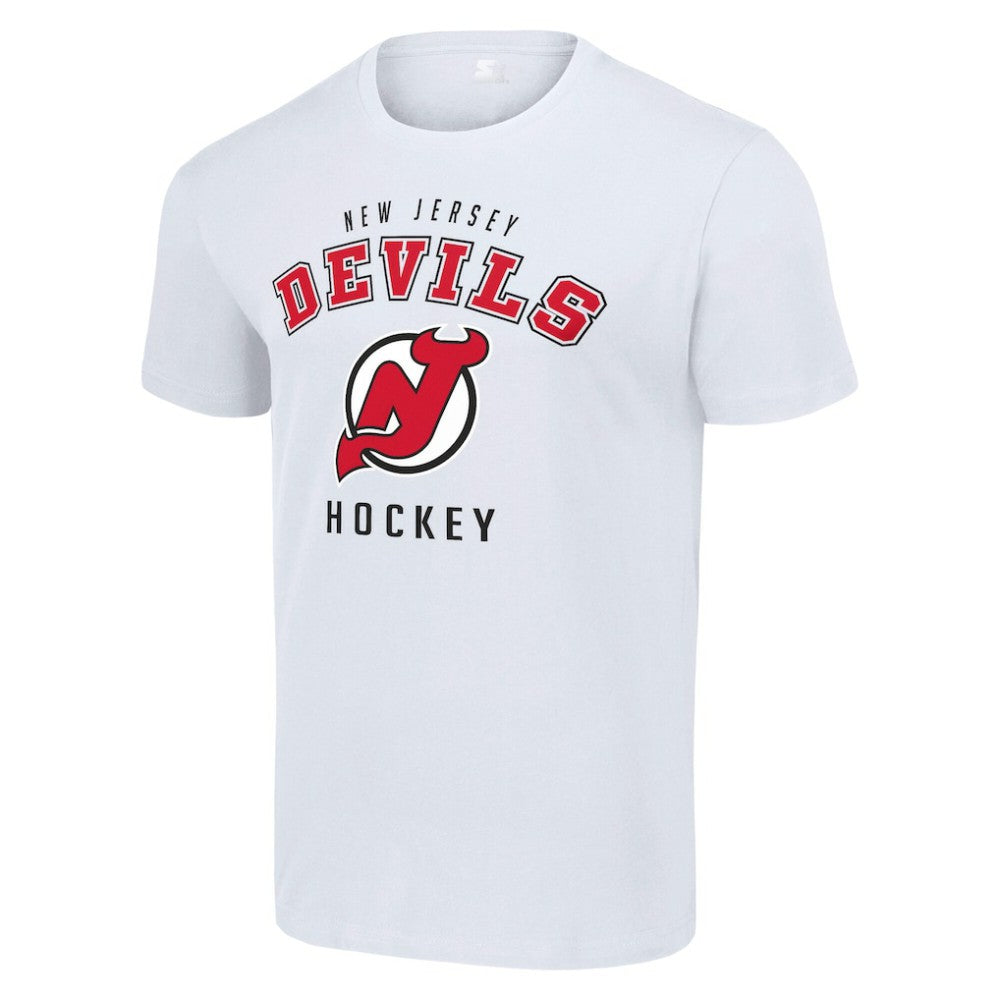 New Jersey Devils Starter Logo T-Shirt - White T-shirts