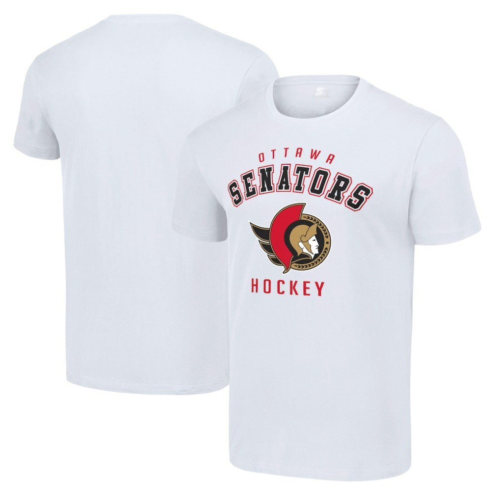 Ottawa Senators Starter Logo T-Shirt - White T-shirts