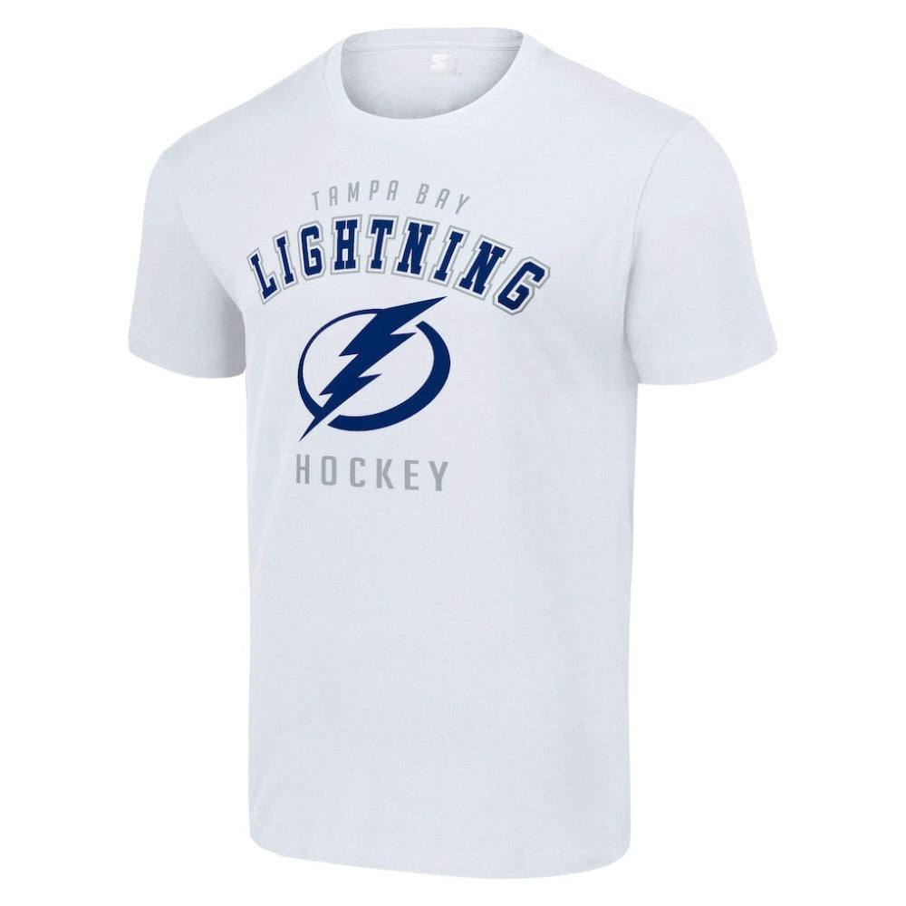 Tampa Bay Lightning Starter Logo T-Shirt - White T-shirts