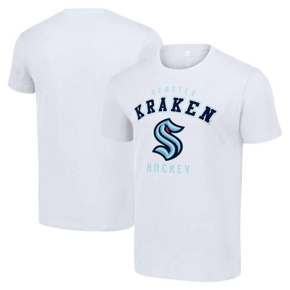 Seattle Kraken Starter Logo T-Shirt - White T-shirts