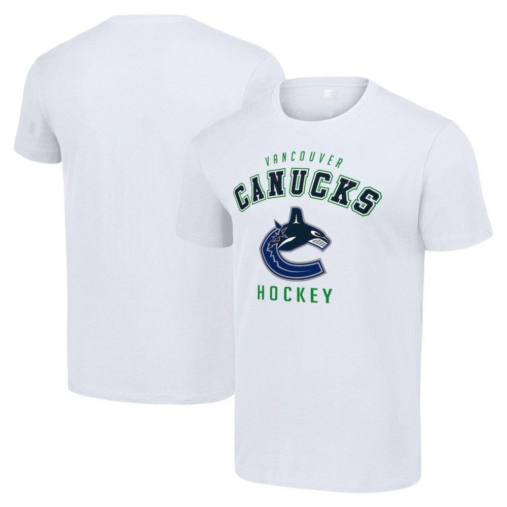 Vancouver Canucks Starter Logo T-Shirt - White T-shirts