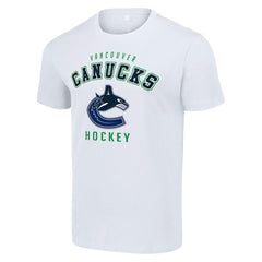 Vancouver Canucks Starter Logo T-Shirt - White T-shirts