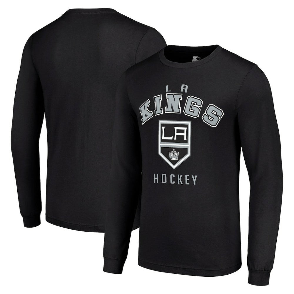 Los Angeles Kings Starter Logo Long Sleeve T-Shirt - Black T-shirts