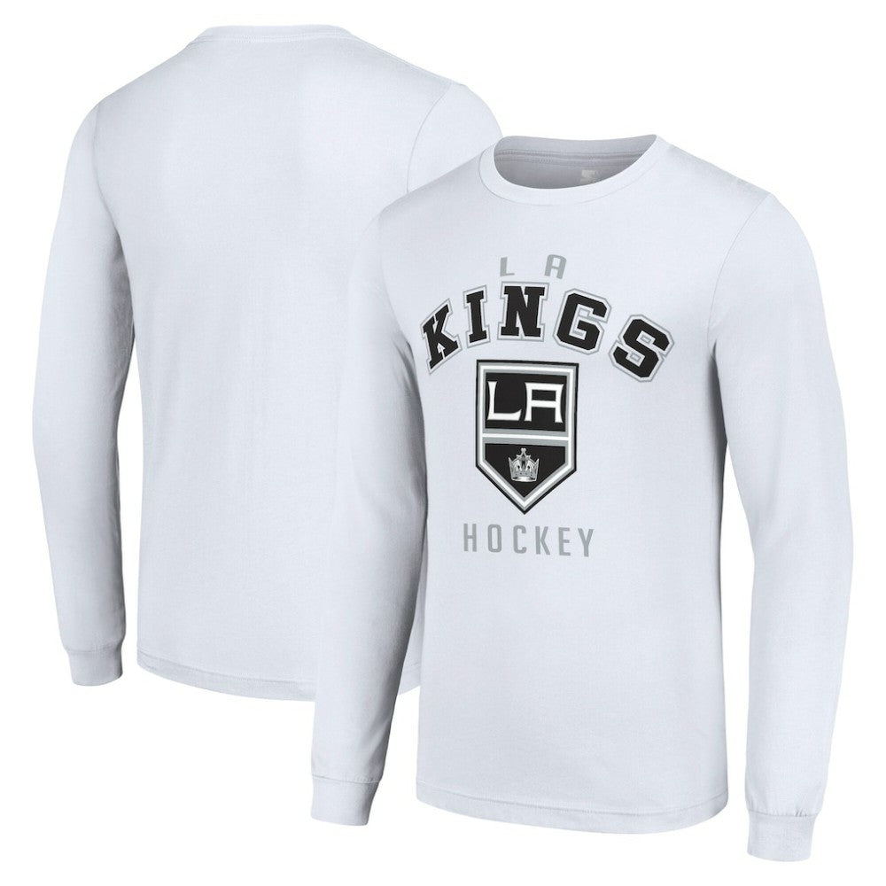 Los Angeles Kings Starter Logo Long Sleeve T-Shirt - White T-shirts