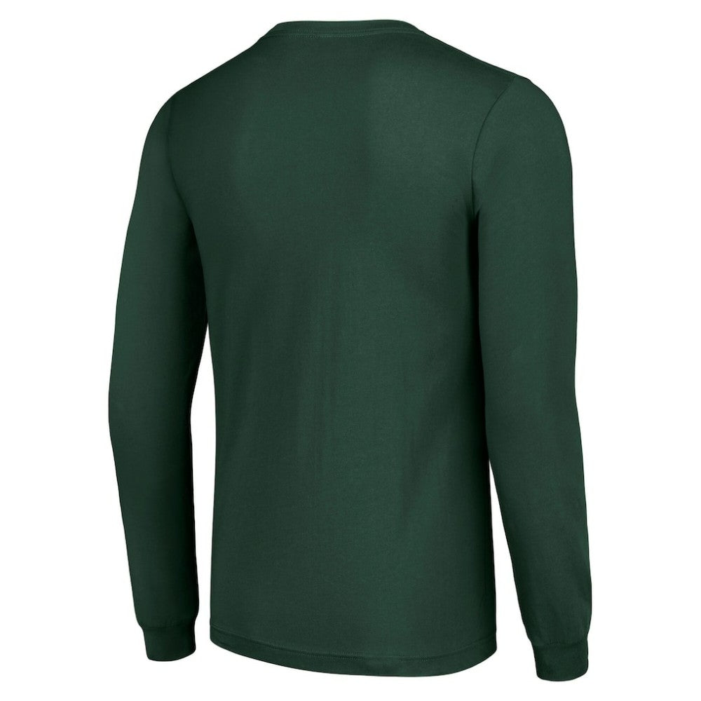 Minnesota Wild Starter Logo Long Sleeve T-Shirt - Military Green T-shirts