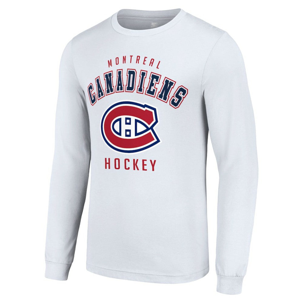 Montreal Canadiens Starter Logo Long Sleeve T-Shirt - White T-shirts