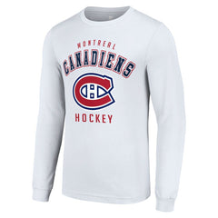 Montreal Canadiens Starter Logo Long Sleeve T-Shirt - White T-shirts
