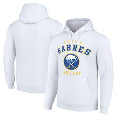 Buffalo Sabres Starter Logo Pullover Hoodie - White Hoodies