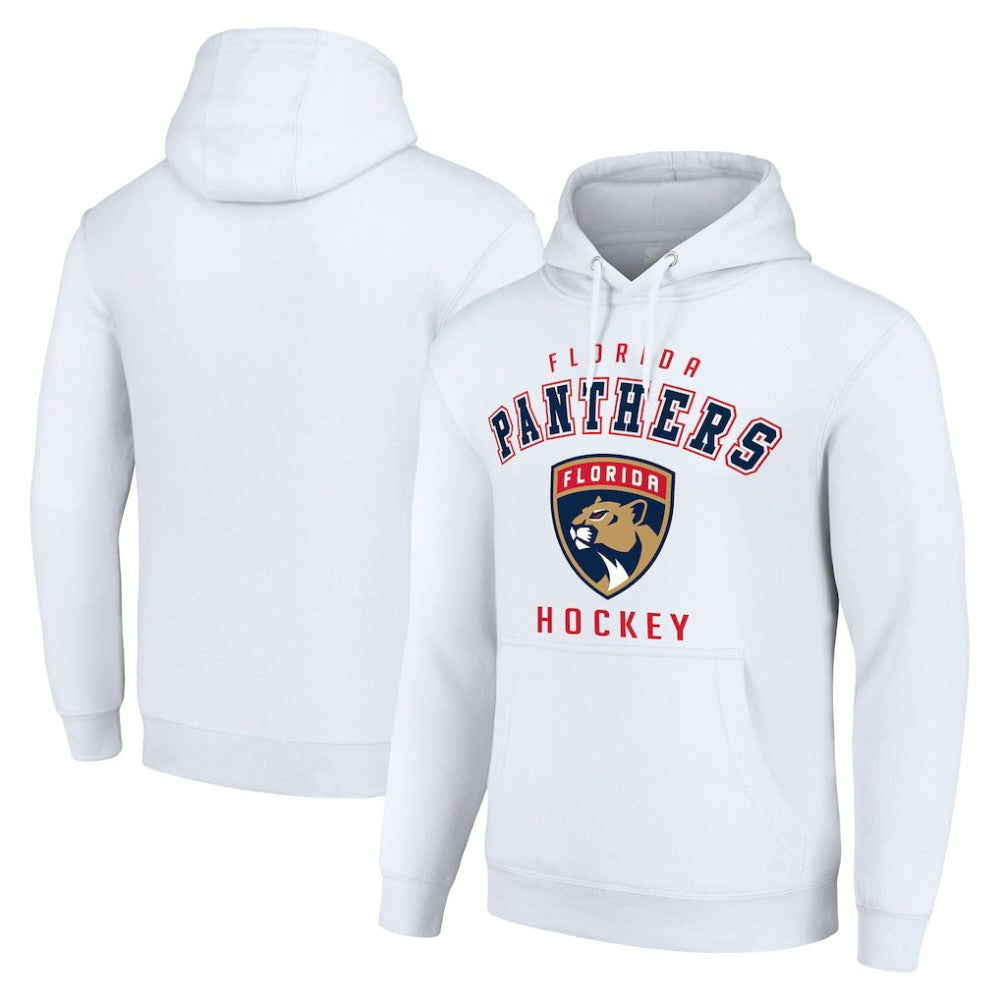 Florida Panthers Starter Logo Pullover Hoodie - White Hoodies