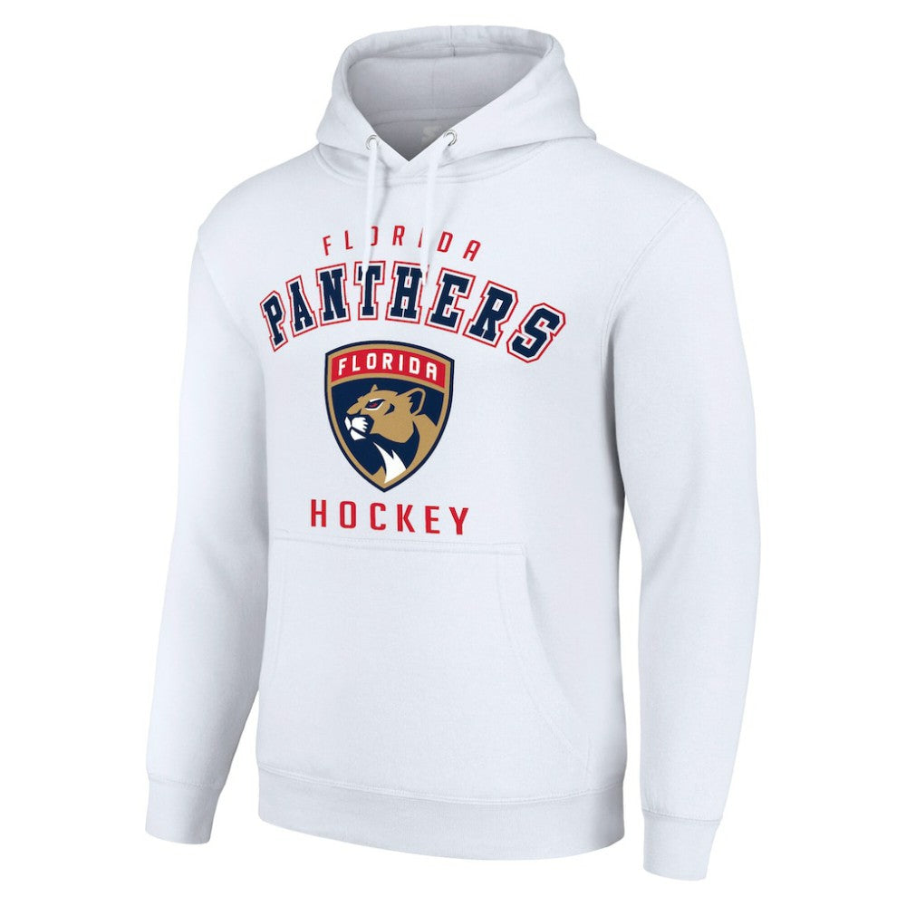 Florida Panthers Starter Logo Pullover Hoodie - White Hoodies