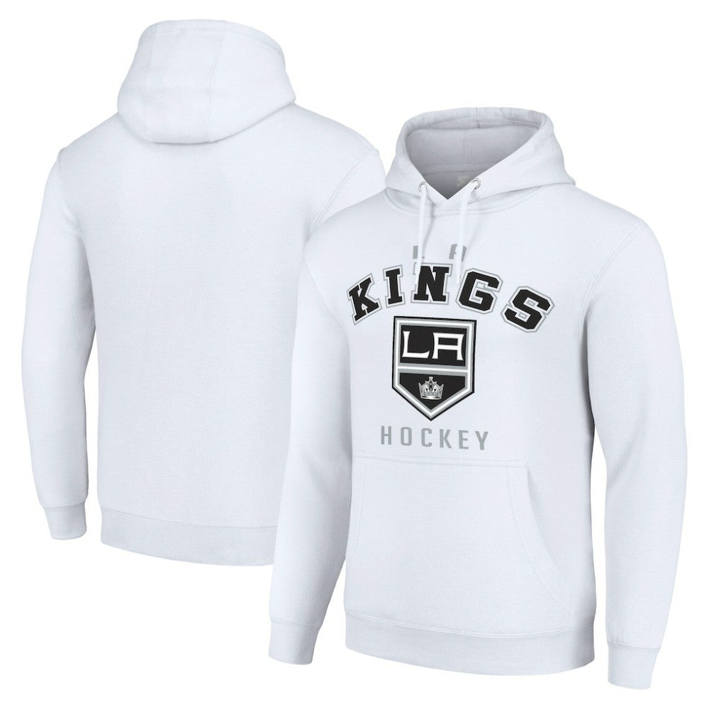 Los Angeles Kings Starter Logo Pullover Hoodie - White Hoodies