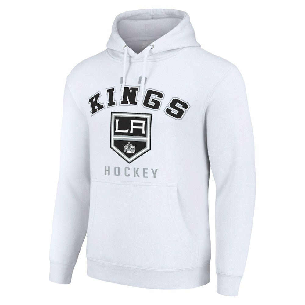 Los Angeles Kings Starter Logo Pullover Hoodie - White Hoodies