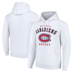 Montreal Canadiens Starter Logo Pullover Hoodie - White Hoodies