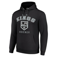 Los Angeles Kings Starter Logo Pullover Hoodie - Black Hoodies