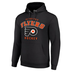 Philadelphia Flyers Starter Logo Pullover Hoodie - Black Hoodies