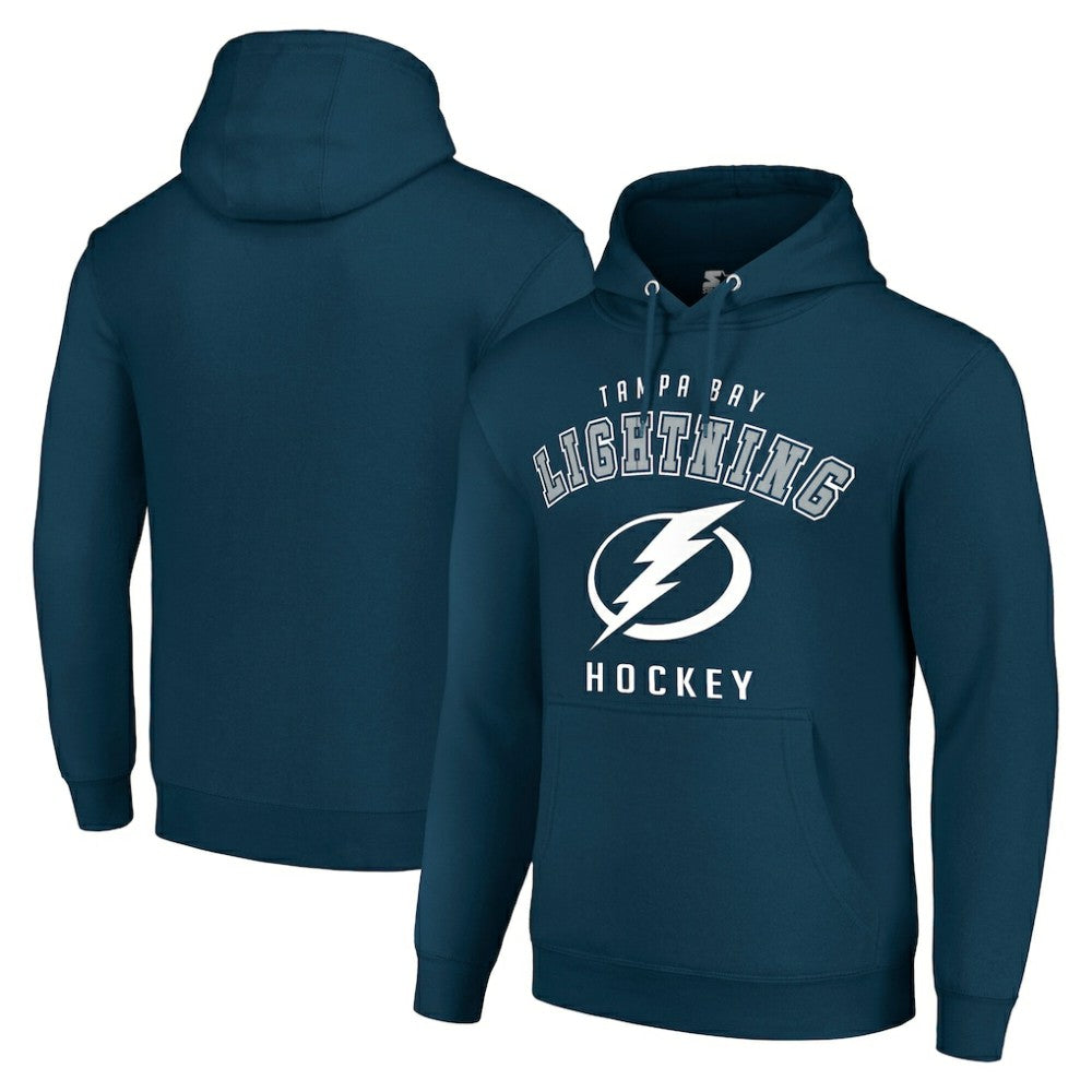 Tampa Bay Lightning Starter Logo Pullover Hoodie - Navy Hoodies