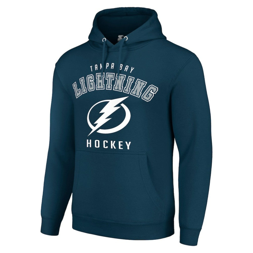 Tampa Bay Lightning Starter Logo Pullover Hoodie - Navy Hoodies