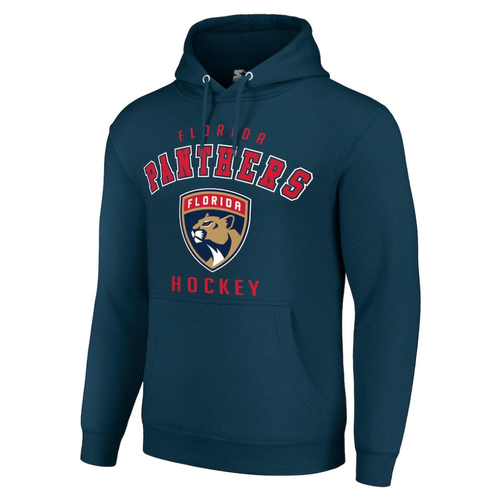 Florida Panthers Starter Logo Pullover Hoodie - Navy Hoodies