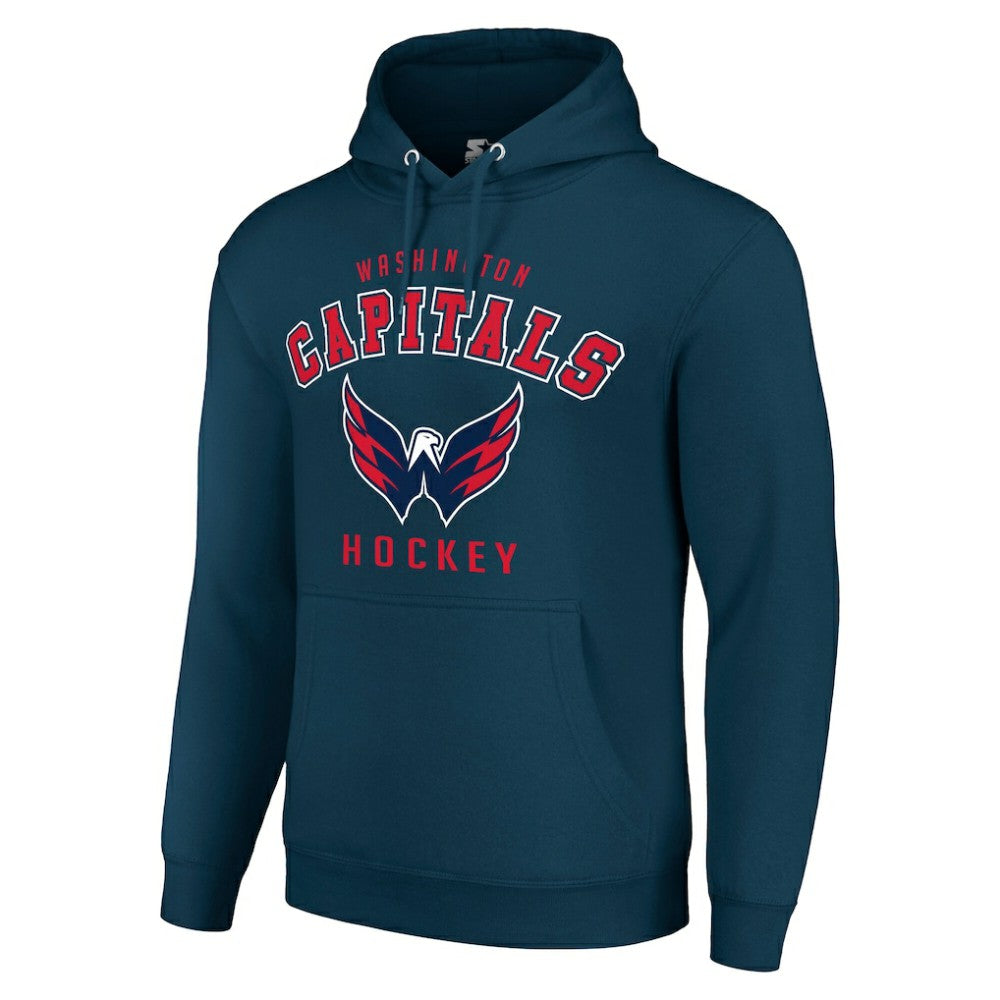 Washington Capitals Starter Logo Pullover Hoodie - Navy Hoodies