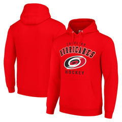 Carolina Hurricanes Starter Logo Pullover Hoodie - Red Hoodies