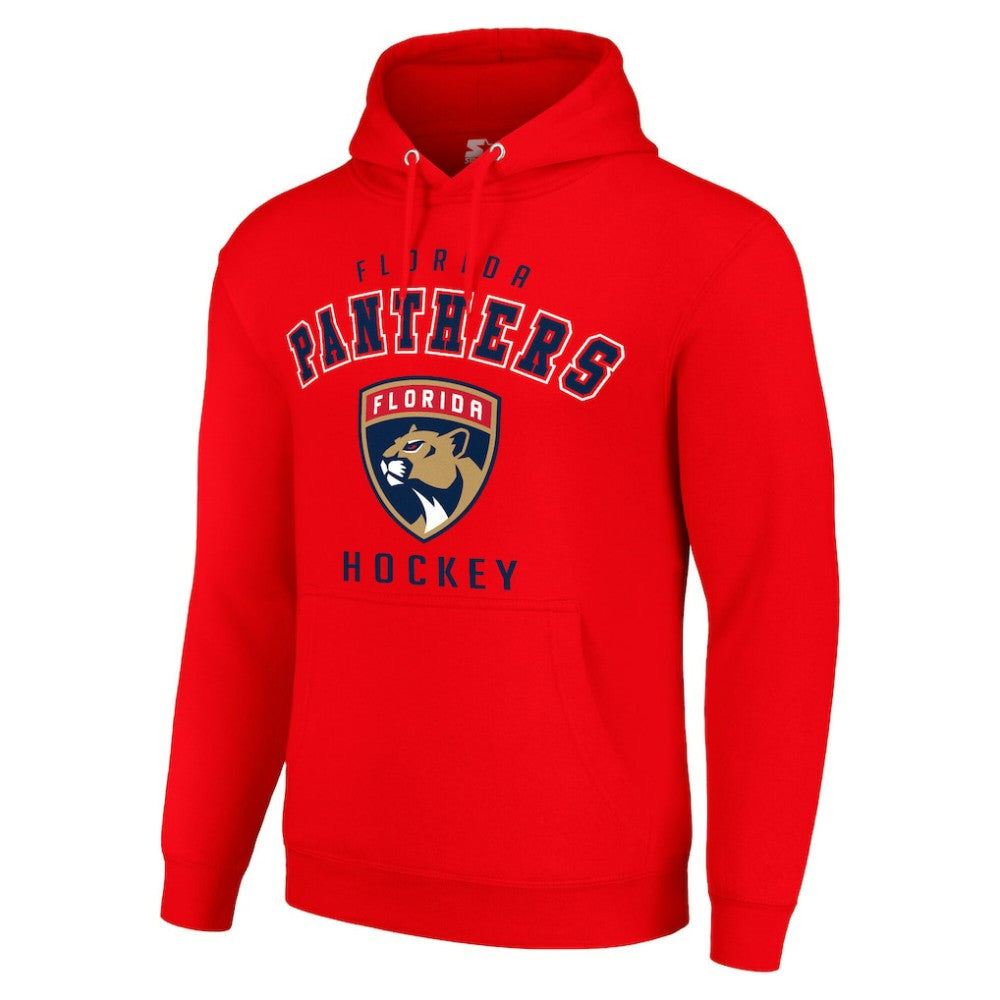 Florida Panthers Starter Logo Pullover Hoodie - Red Hoodies
