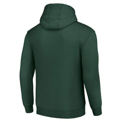Minnesota Wild Starter Logo Pullover Hoodie - Green Hoodies