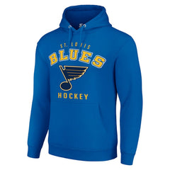 St. Louis Blues Starter Logo Pullover Hoodie - Royal Hoodies