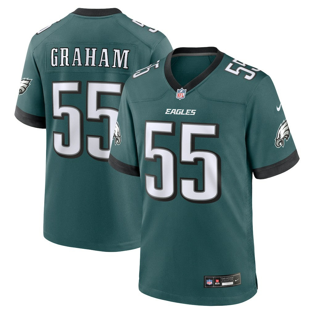 Brandon Graham Philadelphia Eagles Team Game Jersey - Midnight Green sale