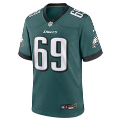 Landon Dickerson Philadelphia Eagles Team Game Jersey - Midnight Green cheap